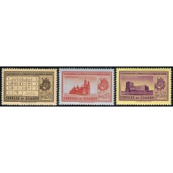 Ecuador A- 306/08 1957 Aéreo 4 Centenario de la Ciudad de Cuenca MH