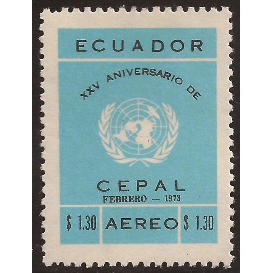 Ecuador A- 570 XXV Asamblea Comité Económico América Latina MNH 
