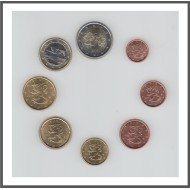 Finlandia 2016 Emisión monedas Sistema monetario euro € Tira