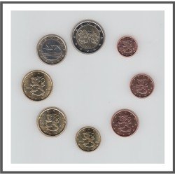 Finlandia 2013 Emisión monedas Sistema monetario euro € Tira