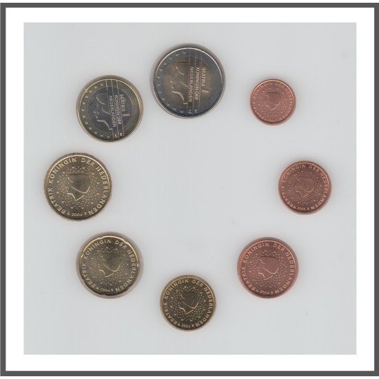 Holanda 2006 Emisión monedas Sistema monetario euro € Tira