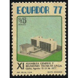 Ecuador A- 636 1977 XI Asamblea General y Reuniones técnicas Quito MNH