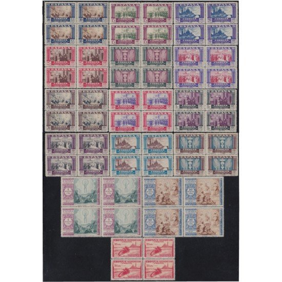 España Spain 889/03 Bl.4 1940 Virgen del Pilar MNH España Spain 889/03 Bl.4 1940 Virgen del Pilar MNH