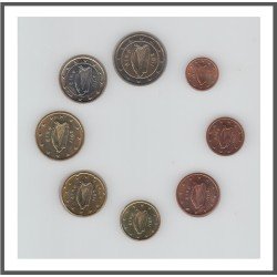 Irlanda 2011 Emisión monedas Sistema monetario euro € Tira