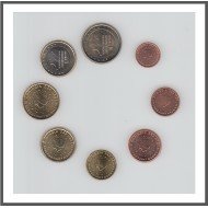 Holanda 2009 Emisión monedas Sistema monetario euro € Tira Holanda 2009 Emisión monedas Sistema monetario euro € Tira