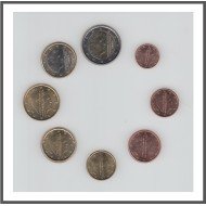 Holanda 2016 Emisión monedas Sistema monetario euro € Tira Holanda 2016 Emisión monedas Sistema monetario euro € Tira