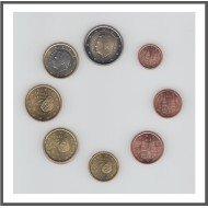España 2015 Emisión monedas Sistema monetario euro € Tira España 2015 Emisión monedas Sistema monetario euro € Tira