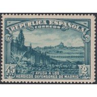 España Spain 757 1938 Defensa de Madrid MNH España Spain 757 1938 Defensa de Madrid MNH