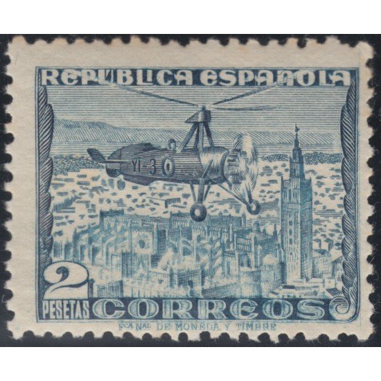 España Spain 769 1938 Autogiro La Cierva C-30 MNH