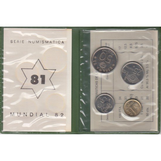 España Spain Cartera Oficial Pesetas 1980 (*19-81 ) Madrid Juan Carlos I Mundial España Spain Cartera Oficial Pesetas 1980 (*19-81 ) Madrid Juan Carlos I Mundial