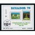 Ecuador Hojita block 41 1978 Sesquicentenario de la batalla de portete de Tarqui MNH