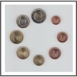 España 2002 Emisión monedas Sistema monetario euro € Tira