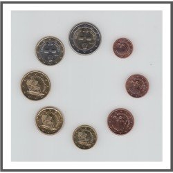 Chipre 2014 Emisión monedas Sistema monetario euro € Tira