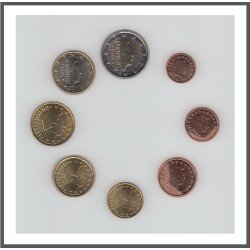 Luxemburgo 2010 Emisión monedas Sistema monetario euro € Tira