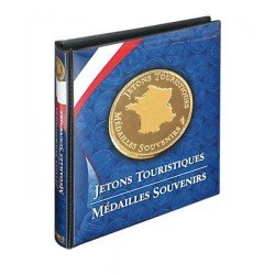 Lindner 1106JT Karat Álbum de monedas Jetons Touristiques