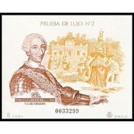 España Spain Prueba de lujo 17 1988 Carlos III España Spain Prueba de lujo 17 1988 Carlos III