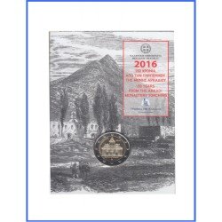 Grecia 2016 Cartera Oficial Coin Card Moneda 2 € conm Monasterio de Arkadia Grecia 2016 Cartera Oficial Coin Card Moneda 2 € conm Monasterio de Arkadia