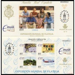 España Spain Prueba de lujo 58/59 1996 Espamer 96 España Spain Prueba de lujo 58/59 1996 Espamer 96