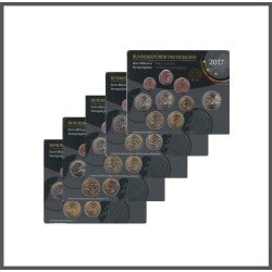 Alemania 2017 Cartera Oficial Euros € (5 cecas) + 2 € Porta Nigra ( 5 cecas) Alemania 2017 Cartera Oficial Euros € (5 cecas) + 2 € Porta Nigra ( 5 cecas)