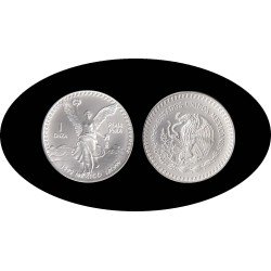 Méjico Mexico 1 OZ onza  1992 Libertad Liberty Plata Ag