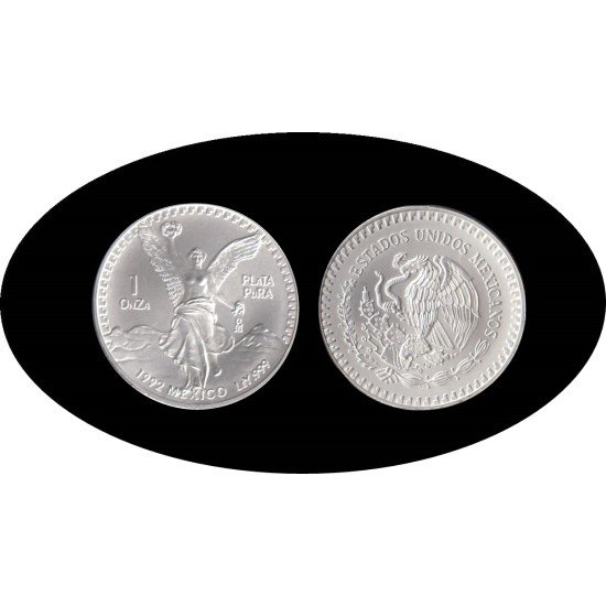 Méjico Mexico 1 OZ onza 1992 Libertad Liberty Plata Ag Méjico Mexico 1 OZ onza 1992 Libertad Liberty Plata Ag