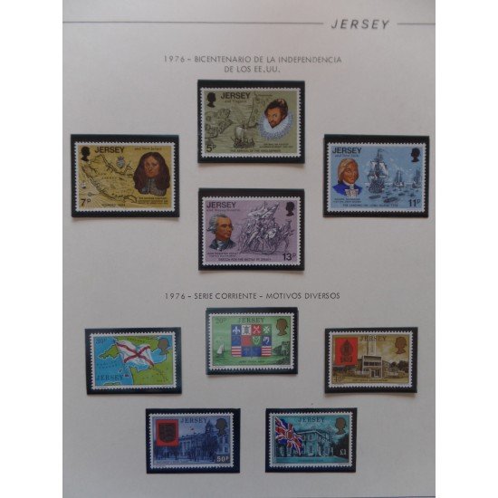 Colección Collection Islas Canal Guernesey Jersey Man 1974/76