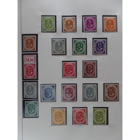Colección Collection Alemania Federal Germany Bundespost 1949 - 2004 MNH