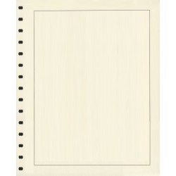 Hojas de Sellos Edifil en blanco Cartulina crema  Paquete 50 Hojas