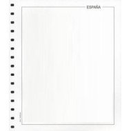 Hojas de Sellos Edifil en blanco Título España Papel blanco Paquete 50 Hojas Hojas de Sellos Edifil en blanco Título España Papel blanco Paquete 50 Hojas
