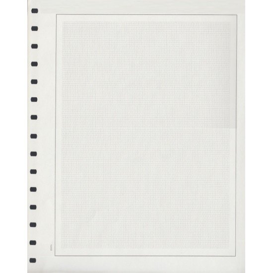 Hojas de Sellos Edifil en blanco Papel blanco Fondo cuadrícula Paquete 50 Hojas Hojas de Sellos Edifil en blanco Papel blanco Fondo cuadrícula Paquete 50 Hojas