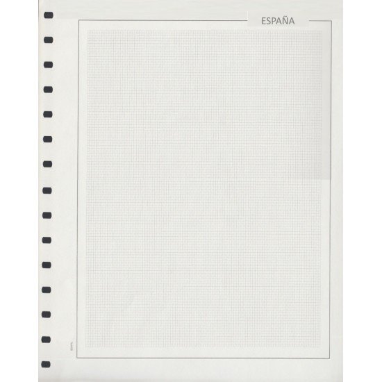 Hojas Sellos Edifil en blanco Título España Papel blanco cuadrícu lPaq 50 Hojas