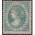 España Spain Telégrafos 19 1867  Isabel II  MH