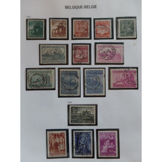 Colección Collection Bélgica Belgique 1849 - 1951