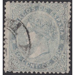 España Spain 92F 1874  Falso Alegoría de la Justicia Usado