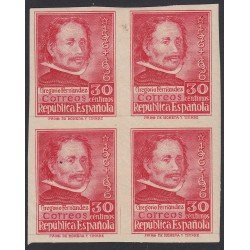 España Spain 726 1937 BL.4 Gregorio Fernández Sin dentar MNH