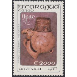 Upaep Nicaragua 1307 1989 Correo aéreo MNH Upaep Nicaragua 1307 1989 Correo aéreo MNH