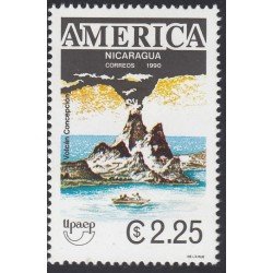Upaep Nicaragua 1589 1990 Volcán Concepción MNH