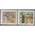 Upaep El Salvador 1121/22 1991 Acaxual Misa en Cuzcatlan MNH