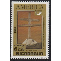 Upaep Nicaragua 1703 1992 Cruz de Rivas MNH