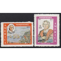 Upaep Paraguay 2591-1202 1992 Colon Columbus carabelas Niña Pinta y Sta María MNH