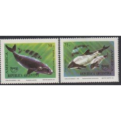 Upaep Argentina 1831/32 1993 Eubalaena australis Cephalorhynchus MNH