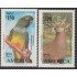 Upaep Chile 1182/83 1993 Pájaros bird fauna ciervo Cyanoliseus Hippocamelus MNH