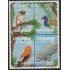 Upaep Colombia 870/73 1993 pájaros bird fauna MNH