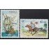 Upaep Cuba 3418/19 1994 Correo naval SXVIII a caballo horse  saca MNH
