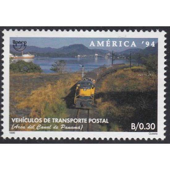 Upaep Panamá 1136 1994 Tren Postal train railway MNH Upaep Panamá 1136 1994 Tren Postal train railway MNH