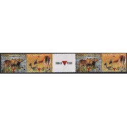 Upaep Argentina 1930/31 1995 Mini hoja Hydrochoerus Lama fauna MNH