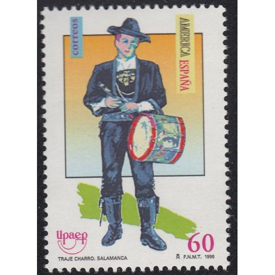Upaep España 3032 1996 Traje típico de Salamanca MNH Upaep España 3032 1996 Traje típico de Salamanca MNH