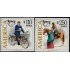 Upaep Chile 1428/29 1997 Cartero actual y antiguo MNH