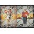 Upaep Perú 1107/08 1997 Mensajero Inca Cartero postman Moderno MNH