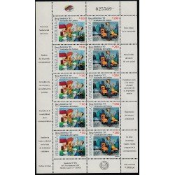 Upaep Venezuela 1928/29 1997 Mini hoja Cartero entregando carta Motocicleta motorcycle MNH